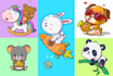 create cute cartoon characters, cute animals, cute human, mascot, object, etc