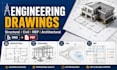 do all drawings with architectural, structural engineer civil engineer and mep