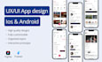 deliver high quality UX UI designs for app and websites