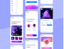 design professional app screen UI design