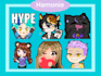 draw custom emotes for streaming or other uses