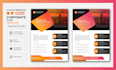 business flyer design with 12 hours delivery