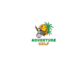 design modern adventure golf logo
