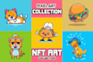 do crypto pixel art, nft art collection