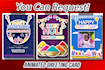 animate greeting card for eid, christmas etc for 5 dollar