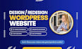 design, redesign copy, clone wordpress website, landing page homepage develop