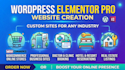 create wordpress elementor website for your business