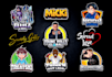 make your logo, youtube watermark as like you want