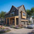 create a 3d house model, floor plan and realistic renders