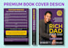 do a premium book cover design, kdp book cover, ebook cover design
