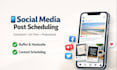 schedule your social media posts via buffer and hootsuite