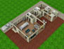 create 3d house floor plan and render in autocad