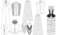 create professional fashion technical drawing and techpack