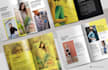 design lifestyle magazine, lookbook, magazine layout in indesign