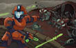 create scifi or fantasy character concept art