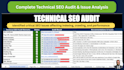 do technical SEO audit and fix indexing, crawl, and google search console errors