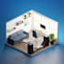 create low poly objects for dioramas and games
