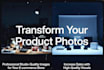 ai with fast product photo editing  professional retouching