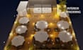interior design restaurant, café, bar, store with realistic image 3d render