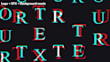 make glitch logo intro for youtube and twitch