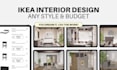 be your interior designer using ikea furniture and products