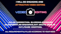 do engaging and attractive video editing for your content creation