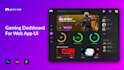 design trendy admin dashboard UI UX for web app saas in figma