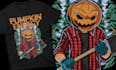 do cartoon tshirt design illustration for streetwear