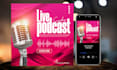 design a unique and professional podcast cover art or podcast logo