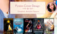 design or draw your book cover for KDP, ebook, paperback