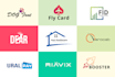 do a custom minimalist business logo design