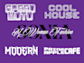 create wordmark, typography,lettermark, and text logo