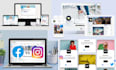 set up social media pages groups and facebook shop