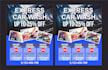create car wash, car detailing, rental flyer, car service and price list flyer