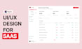 do ui ux design, saas dashboard design, and web app design in figma