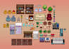 design pixel assets or sprites