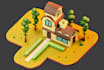 create unique 3d model for products, games and animations