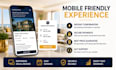 property management website, vacation rental with booking