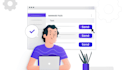 create animated app promo video, app explainer video