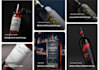 design a premium wine, whiskey or liquor bottle label