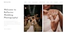 create photography website with booking functionality