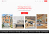 design squarespace website , squarespace redesign, landing page, author website