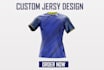 design sublimation jersey or motocross shirt