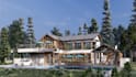exterior or interior house design, 3d modeling and rendering