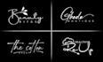 do photography signature handwriting scripted calligraphy cursive logo