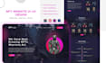 do nft web landing page ui ux design