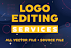 make your logo into transparent background png file