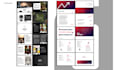 design a modern company profile, catalog, or brochure