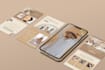 create 50 aesthetic canva instagram templates