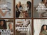design modern editorial instagram carousel posts